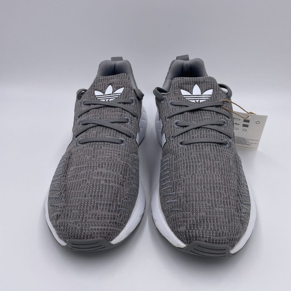 adidas Swift Run 22 Grey / White Womens Shoes - Picture 3 of 8